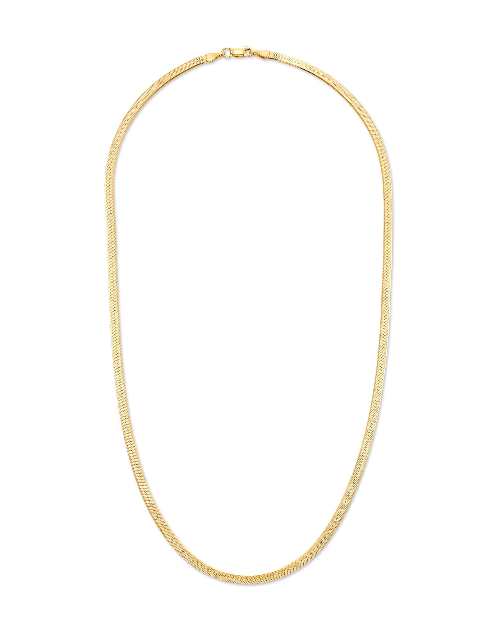 ゆうENEY HERRINGBONE K18 CHAIN NECKLACE ゆうENEY HERRINGBONE K18 CHAIN NECKLACE ゆうENEY HERRINGBONE